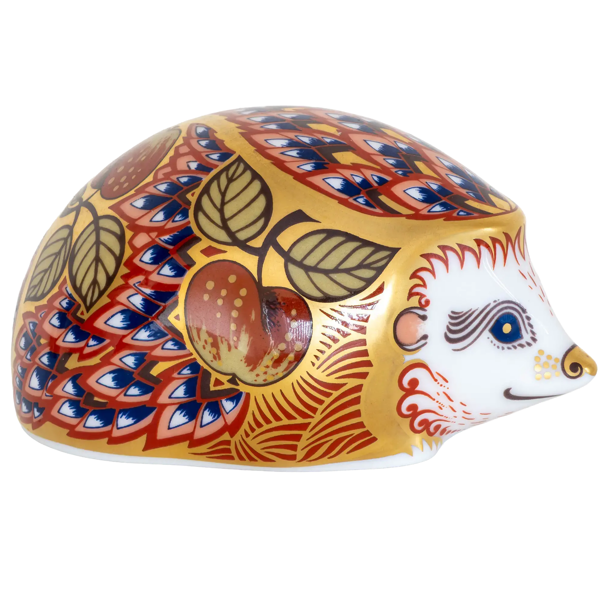 Royal Crown Derby Orchard Hedgehog Paperweight Bone China