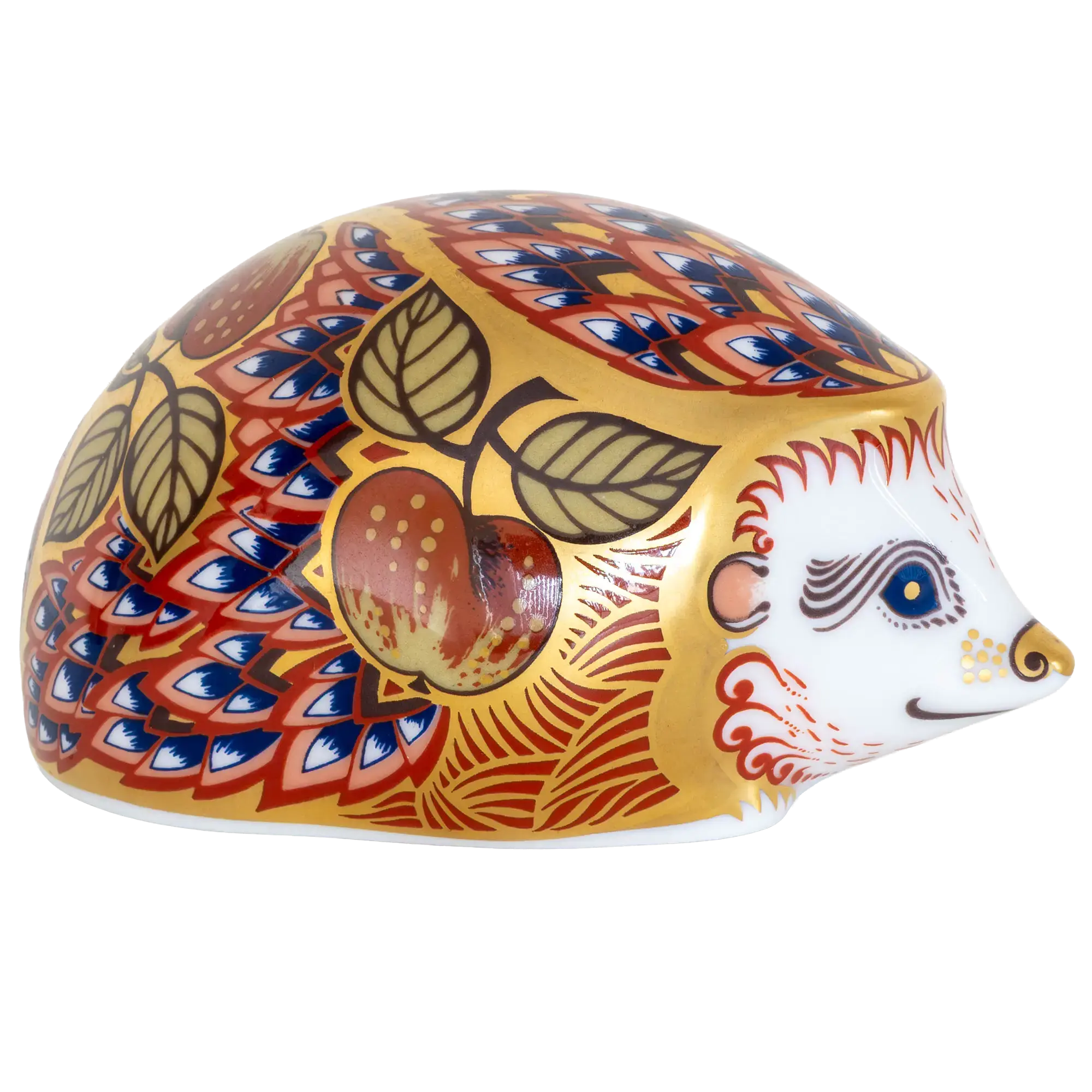 Royal Crown Derby Orchard Hedgehog Paperweight Bone China