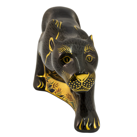 Royal Crown Derby Black Panther Paperweight Charterwells
