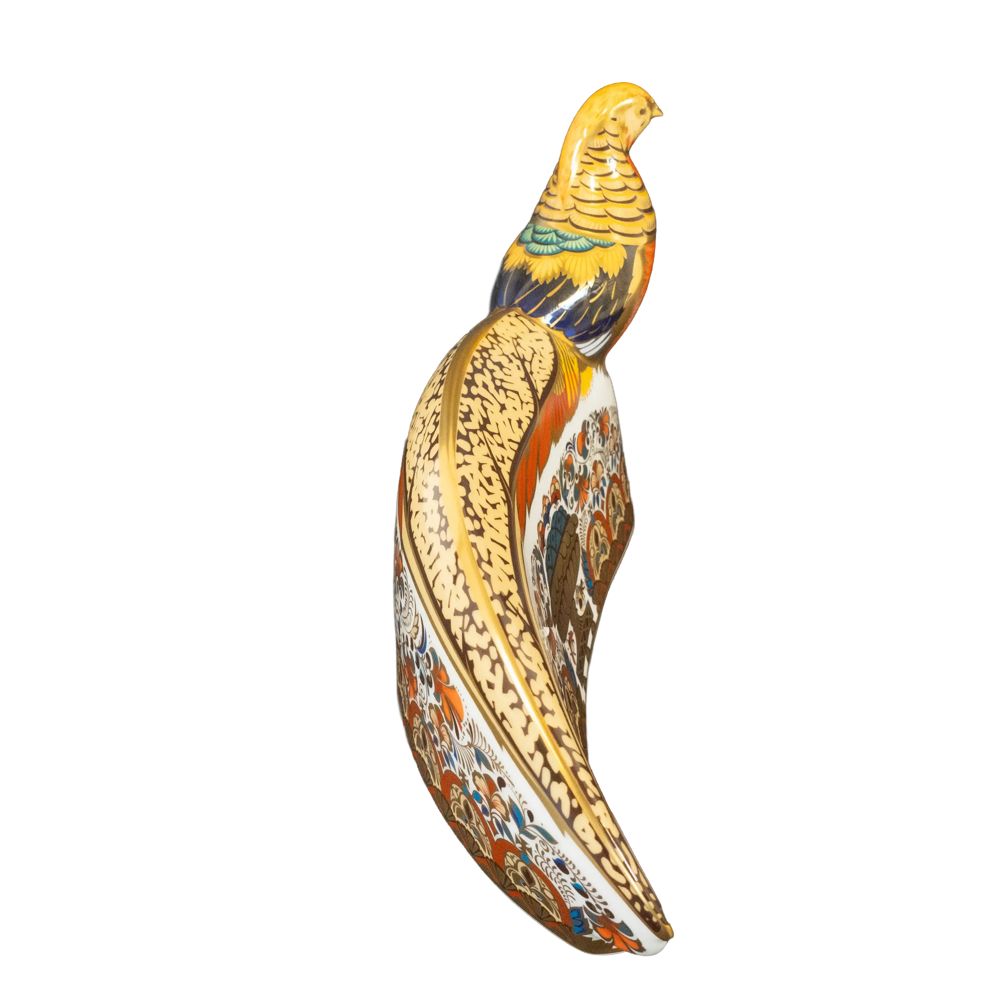 Royal Crown Derby Paperweight - Golden Pheasant Charterwells