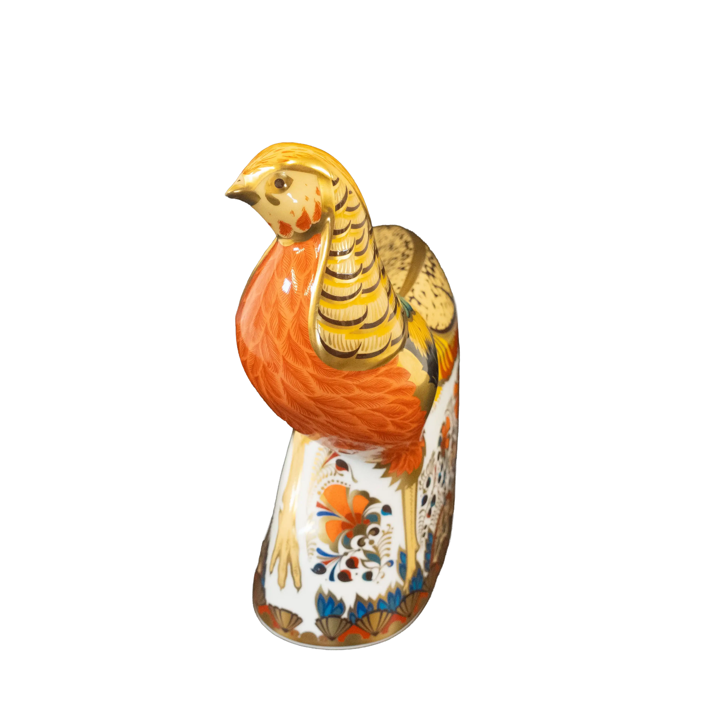 Royal Crown Derby Paperweight - Golden Pheasant Charterwells