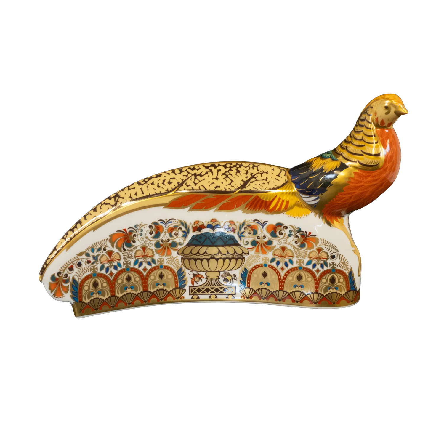 Royal Crown Derby Paperweight - Golden Pheasant Charterwells