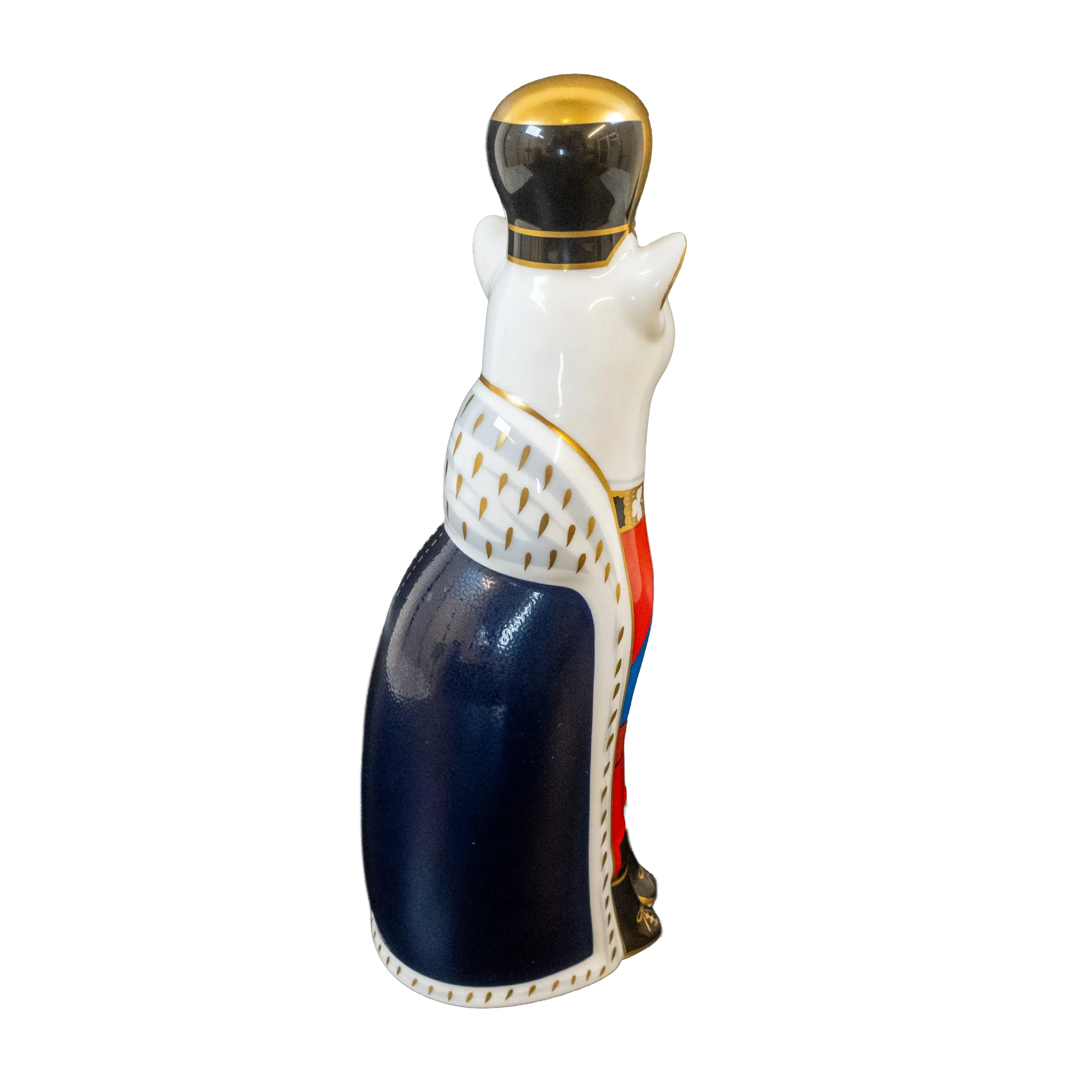 Royal Crown Derby Paperweight - Porcelain Royal Cats William Charterwells