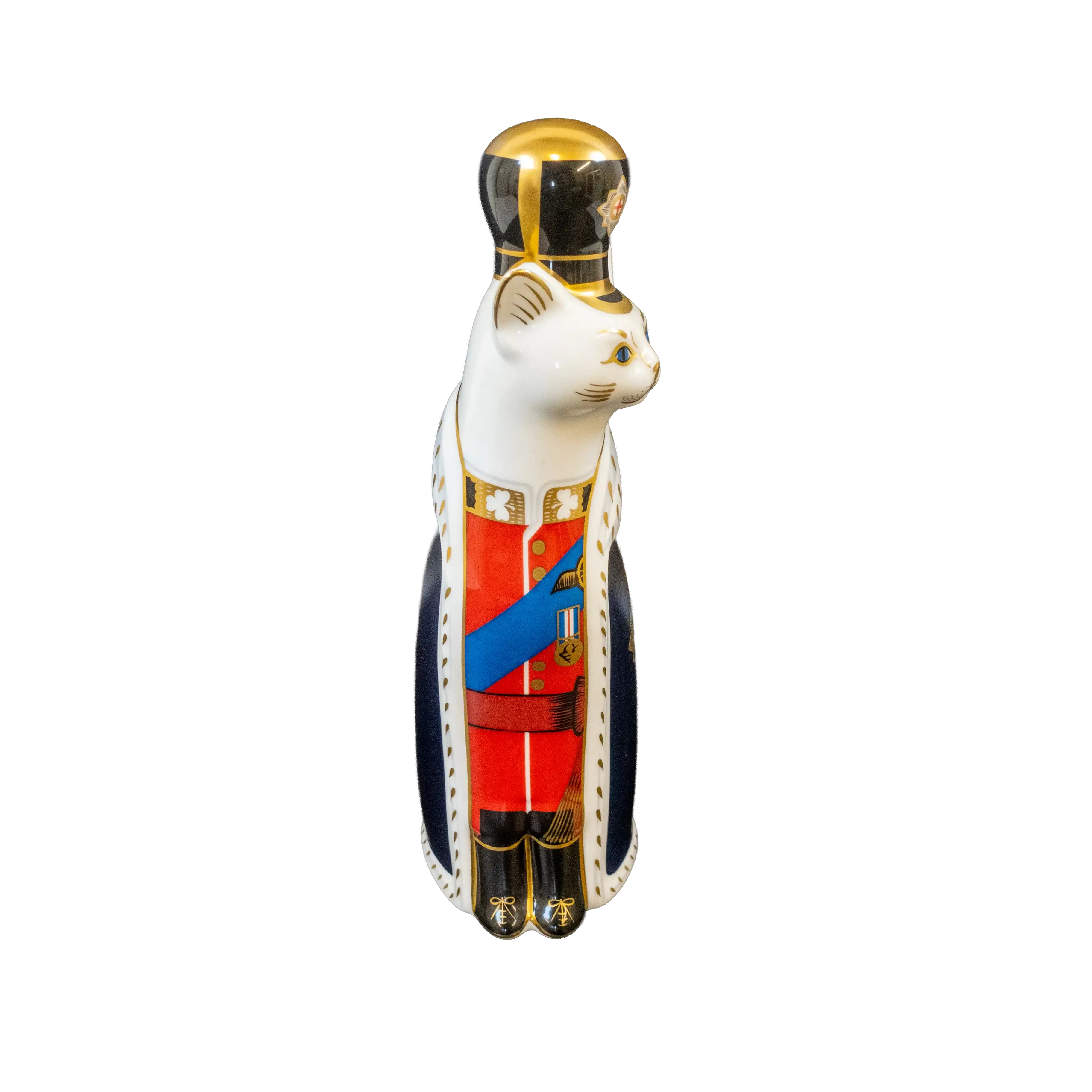 Royal Crown Derby Royal Cats William Paperweight Charterwells