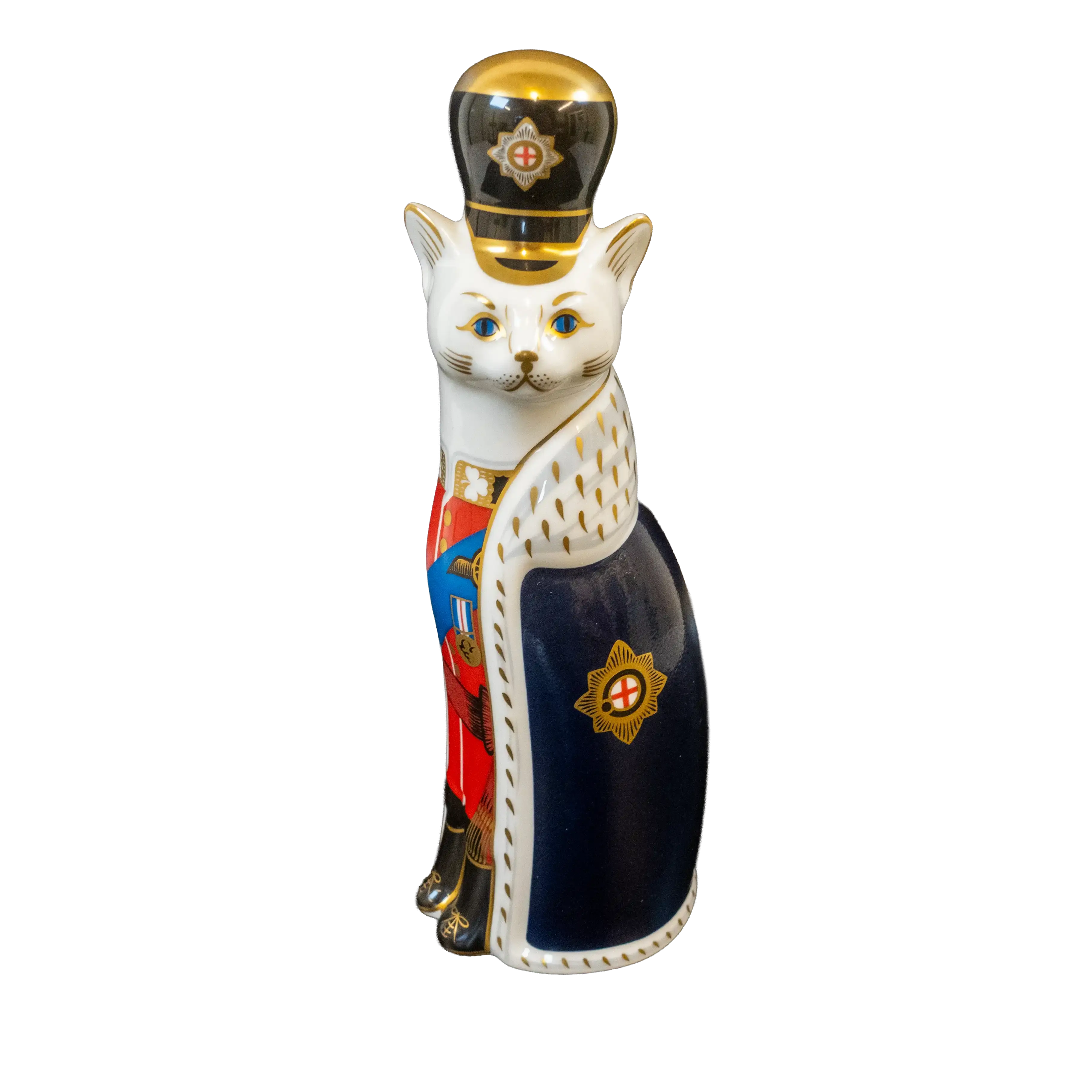 Royal Crown Derby Royal Cats William Paperweight Charterwells