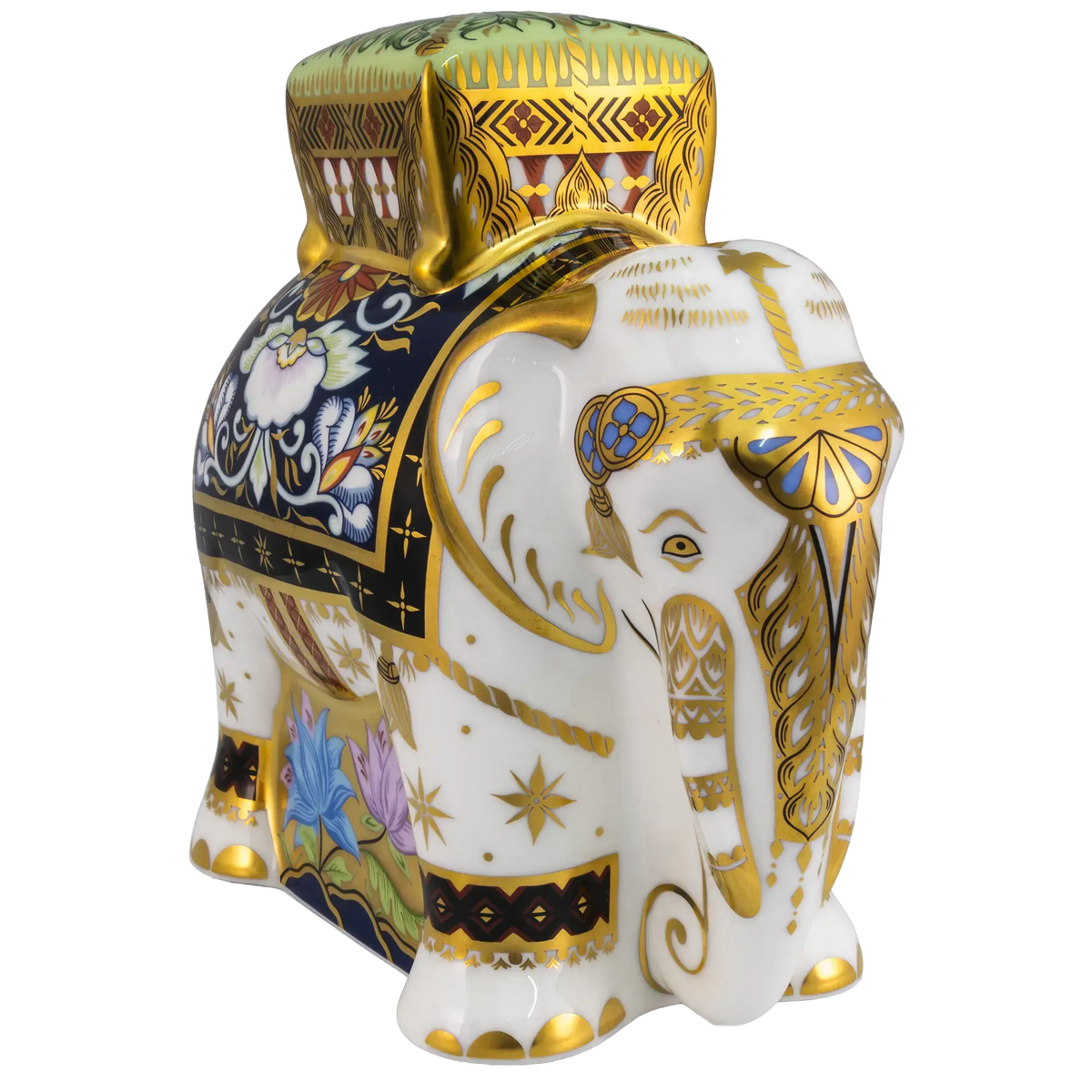 Royal Crown Derby "Raj" Indian Elephant Father Paperweight