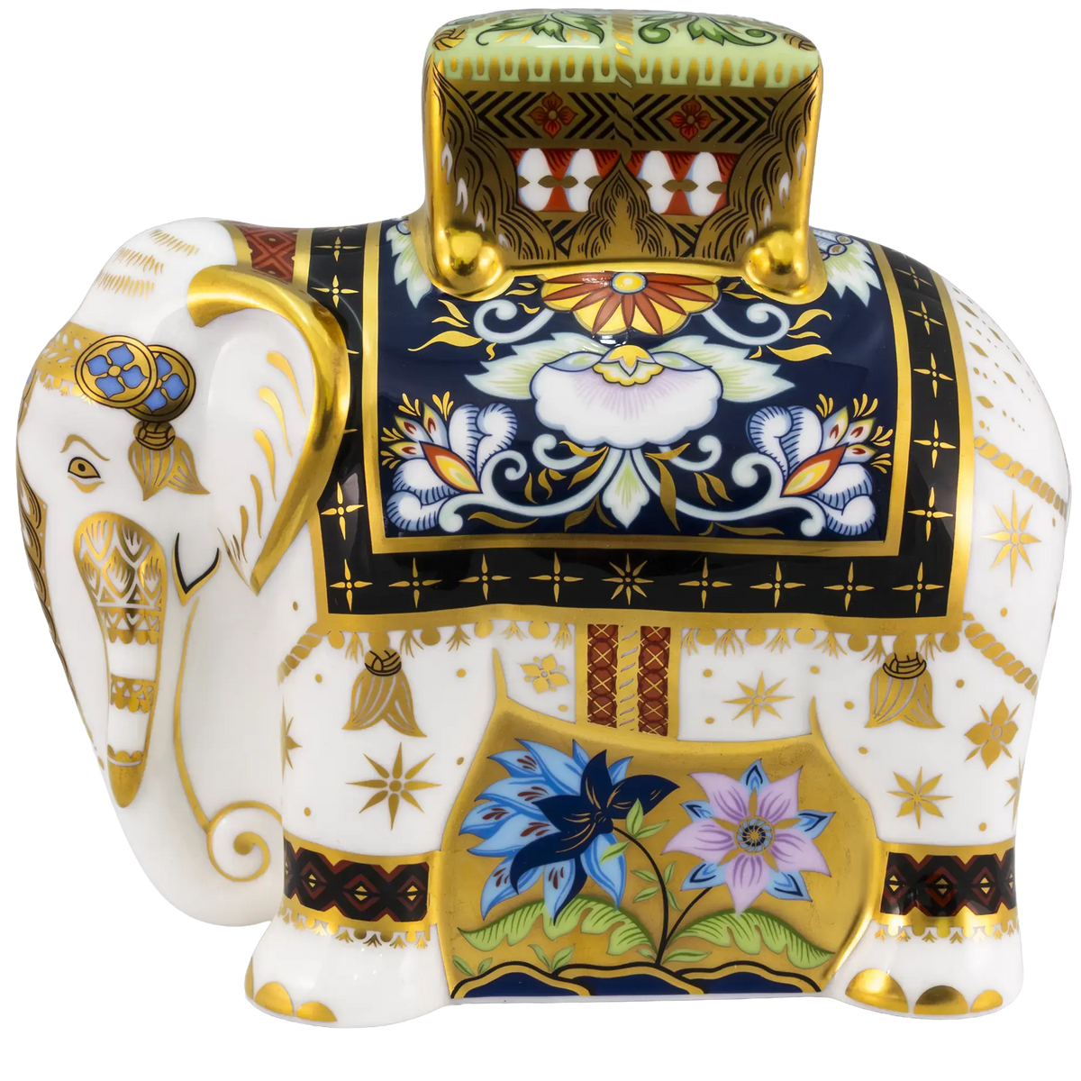 Royal Crown Derby "Raj" Indian Elephant Father Paperweight