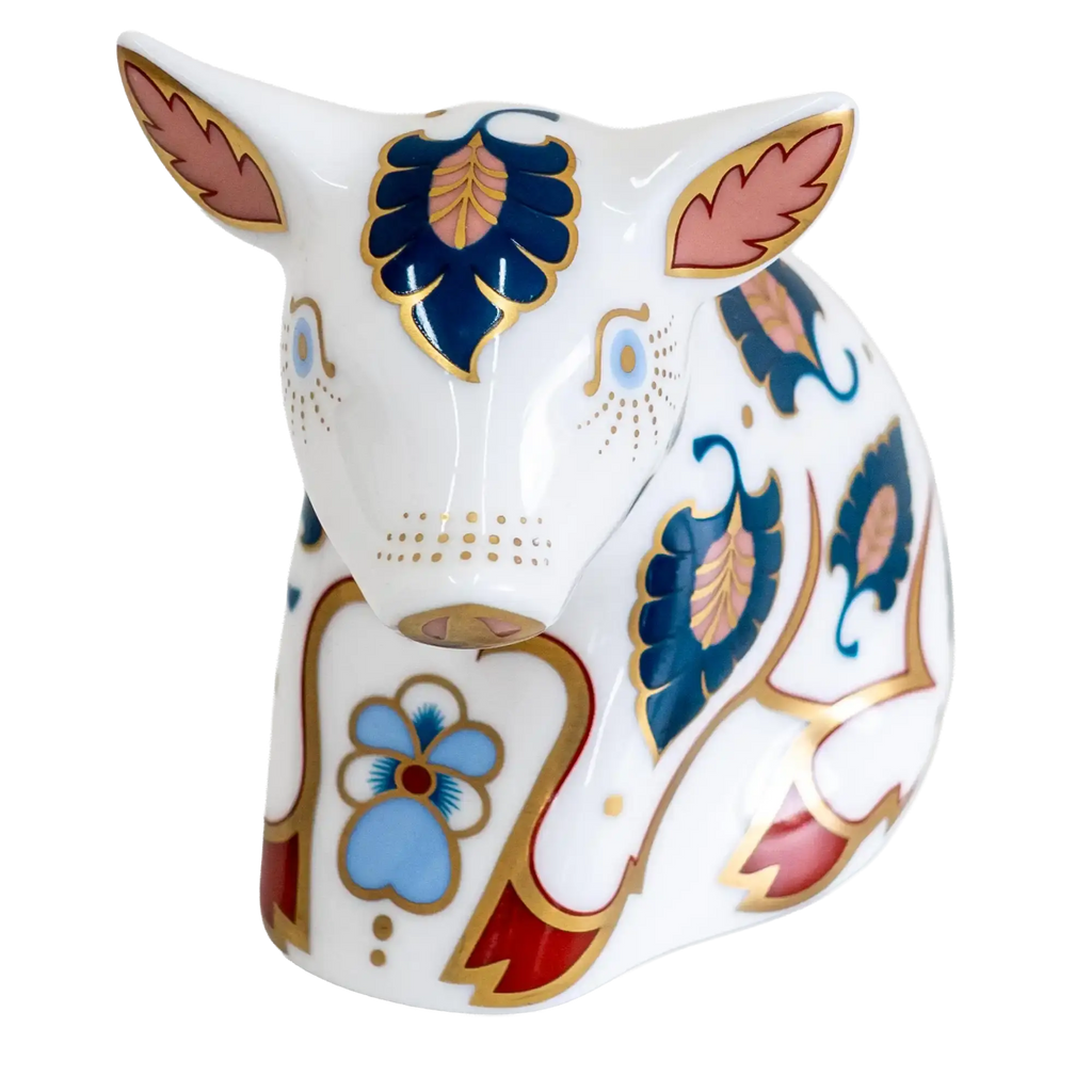Royal Crown Derby Snuffle Piglet Collectors Club Paperweight Charterwells