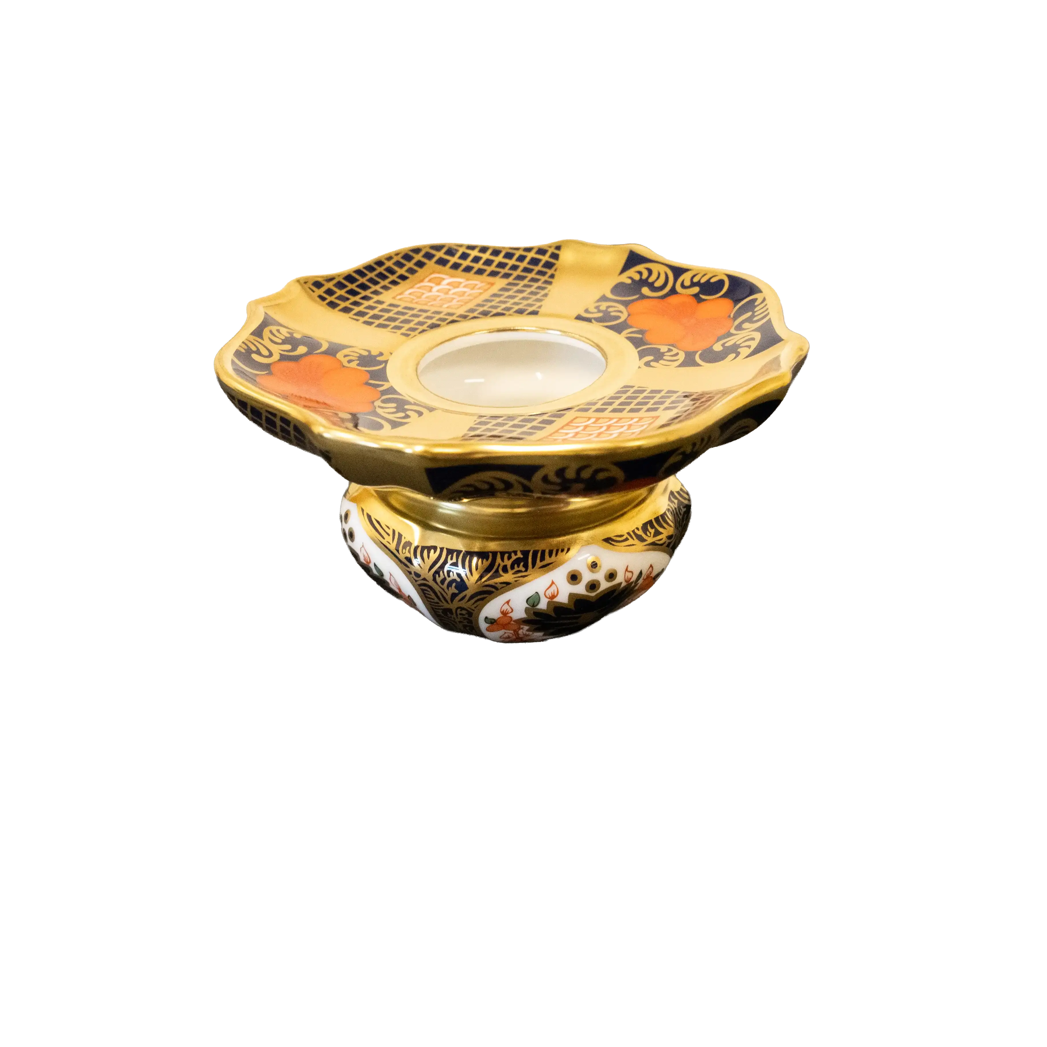 Royal Crown Derby Old Imari SGB L/S Candlestick Top Section Charterwells