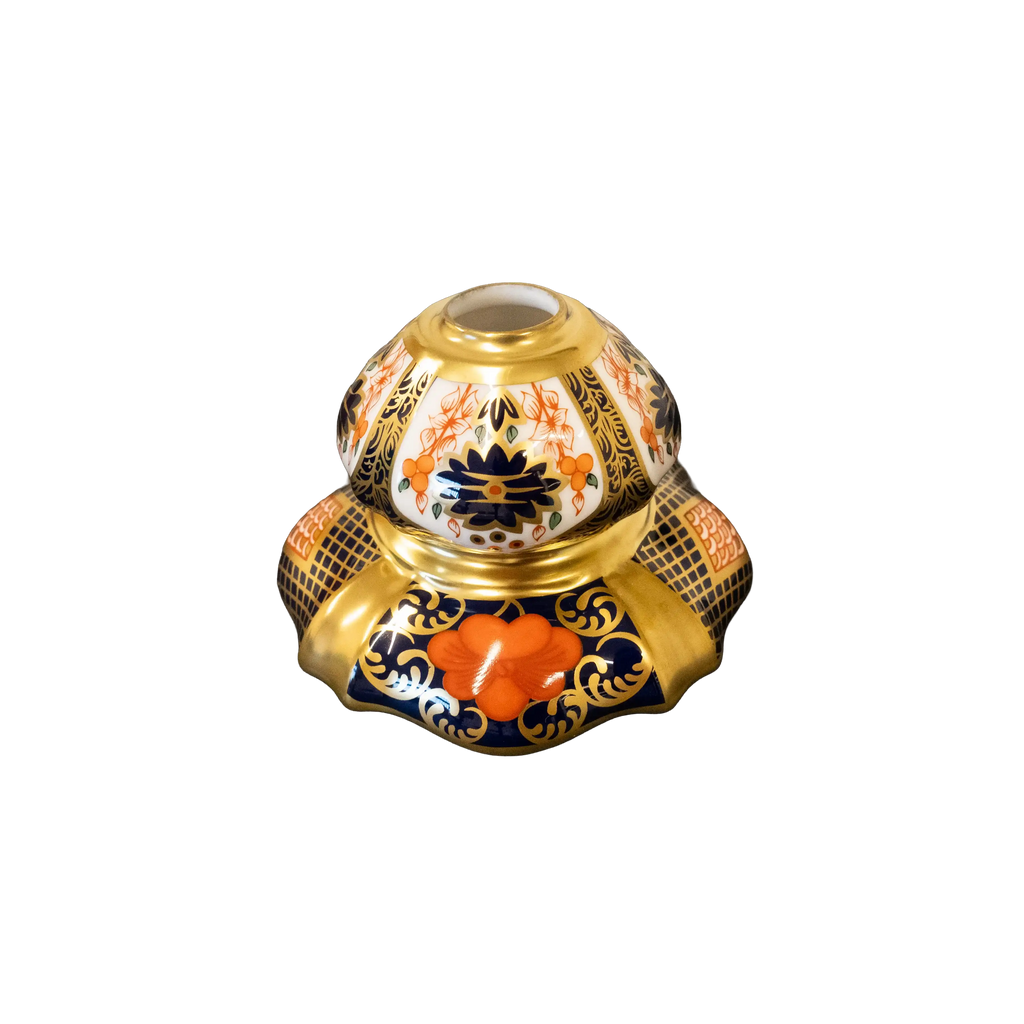 Royal Crown Derby Old Imari SGB L/S Candlestick Top Section Charterwells