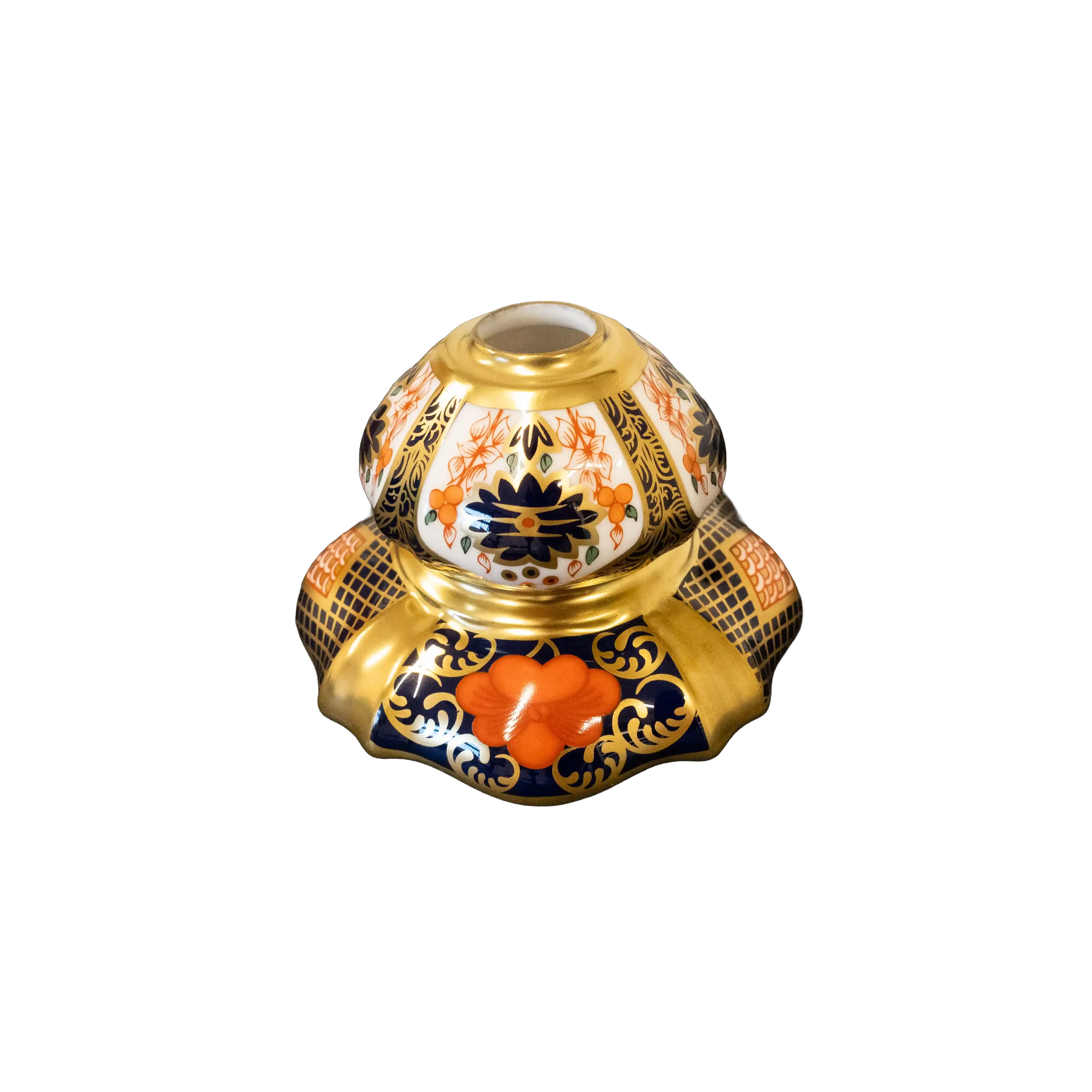 Royal Crown Derby Old Imari SGB L/S Candlestick Top Section Charterwells