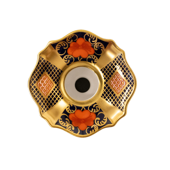 Royal Crown Derby Old Imari SGB L/S Candlestick Top Section Charterwells