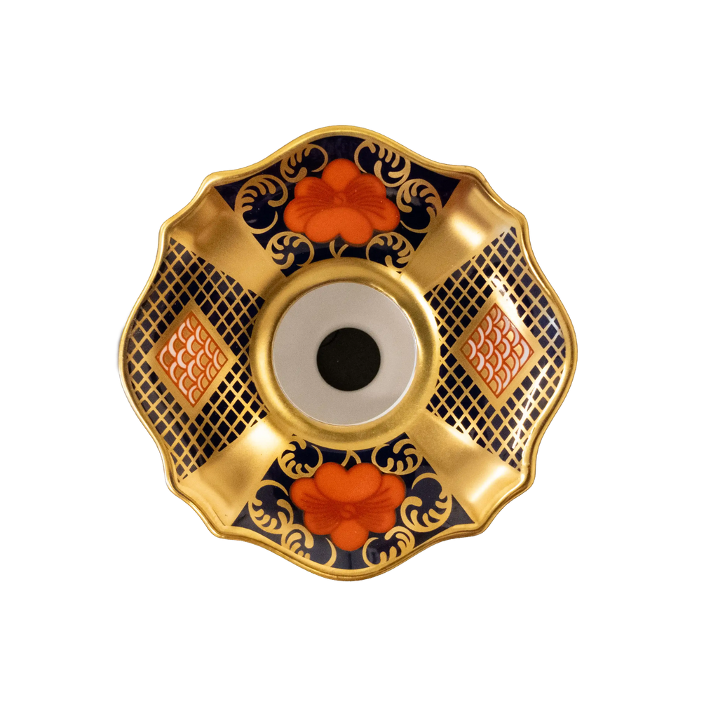 Royal Crown Derby Old Imari SGB L/S Candlestick Top Section Charterwells