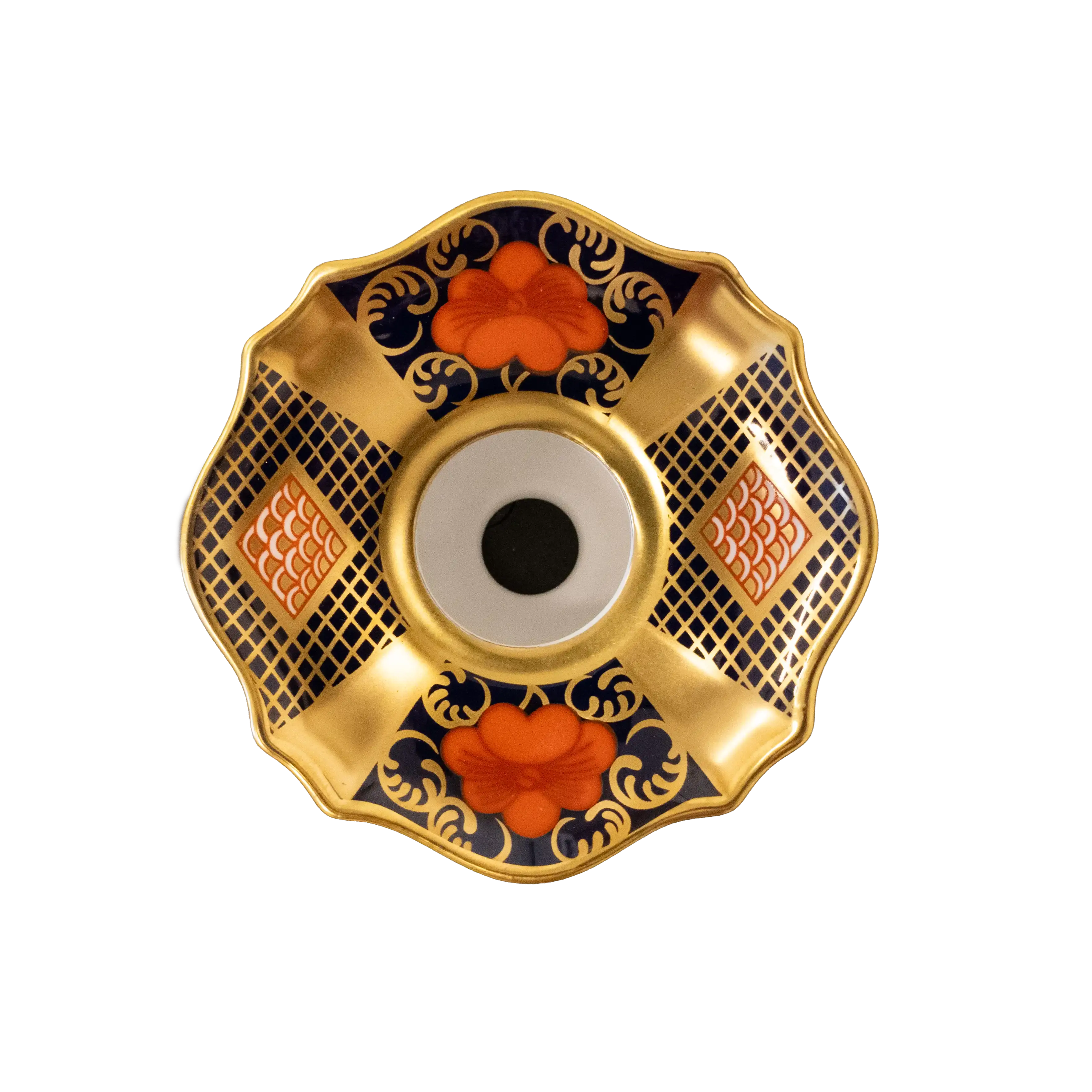 Royal Crown Derby Old Imari SGB L/S Candlestick Top Section Charterwells