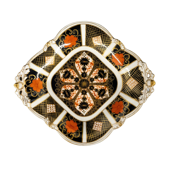Royal Crown Derby Imari 1128 Imari Square Tray - Charterwells