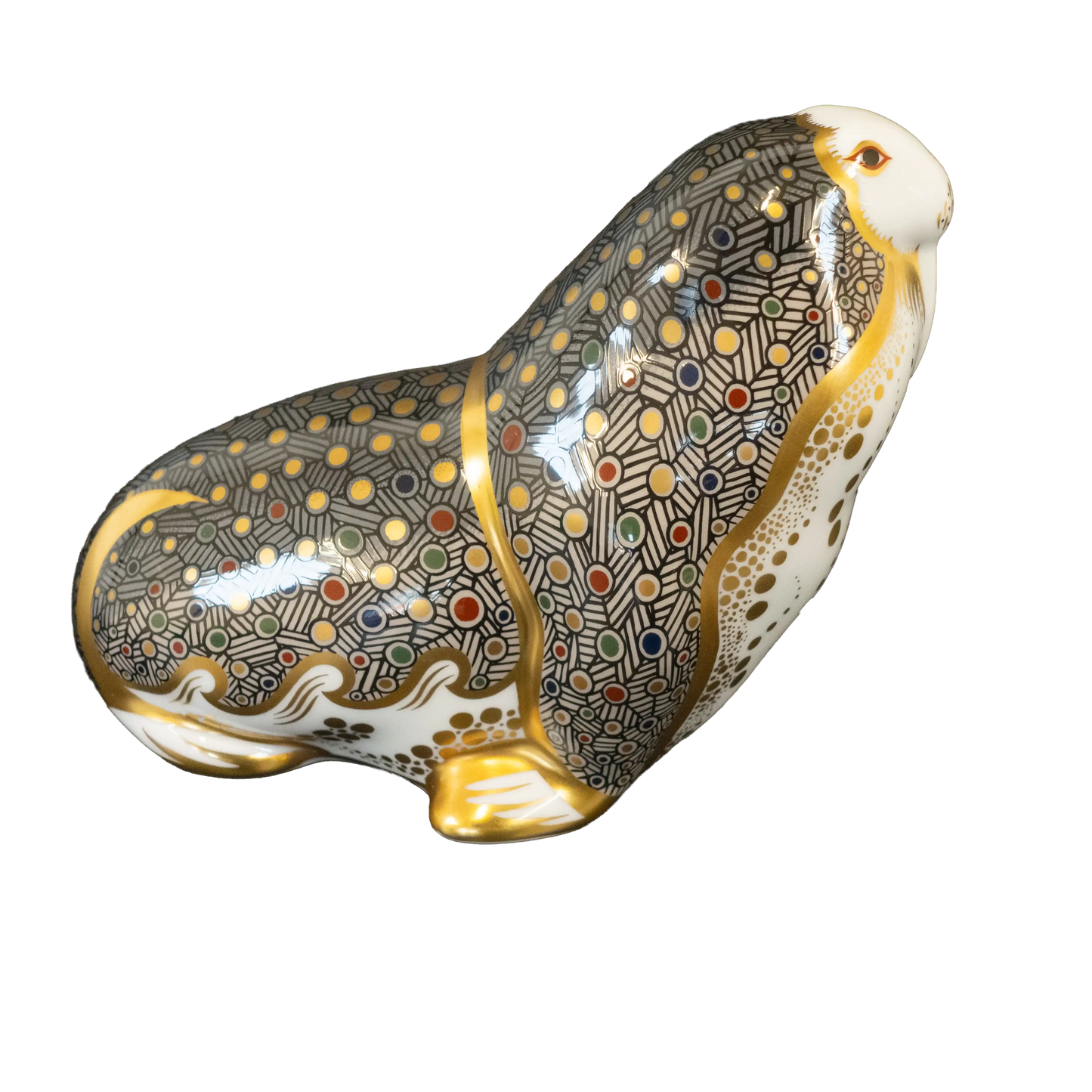 Royal Crown Derby Walrus Paperweight Charterwells