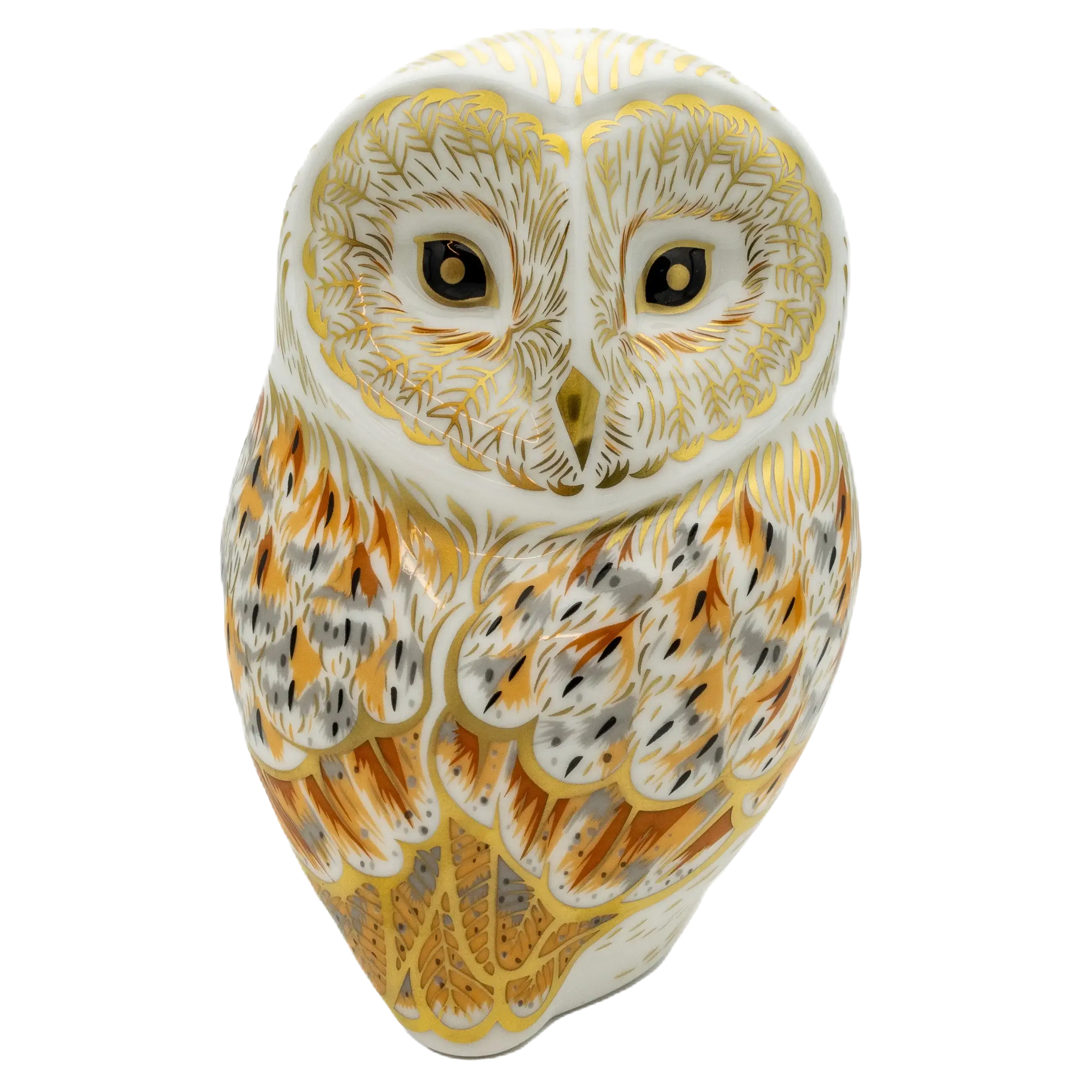 Royal Crown Derby Winter Owl Paperweight - Charterwells