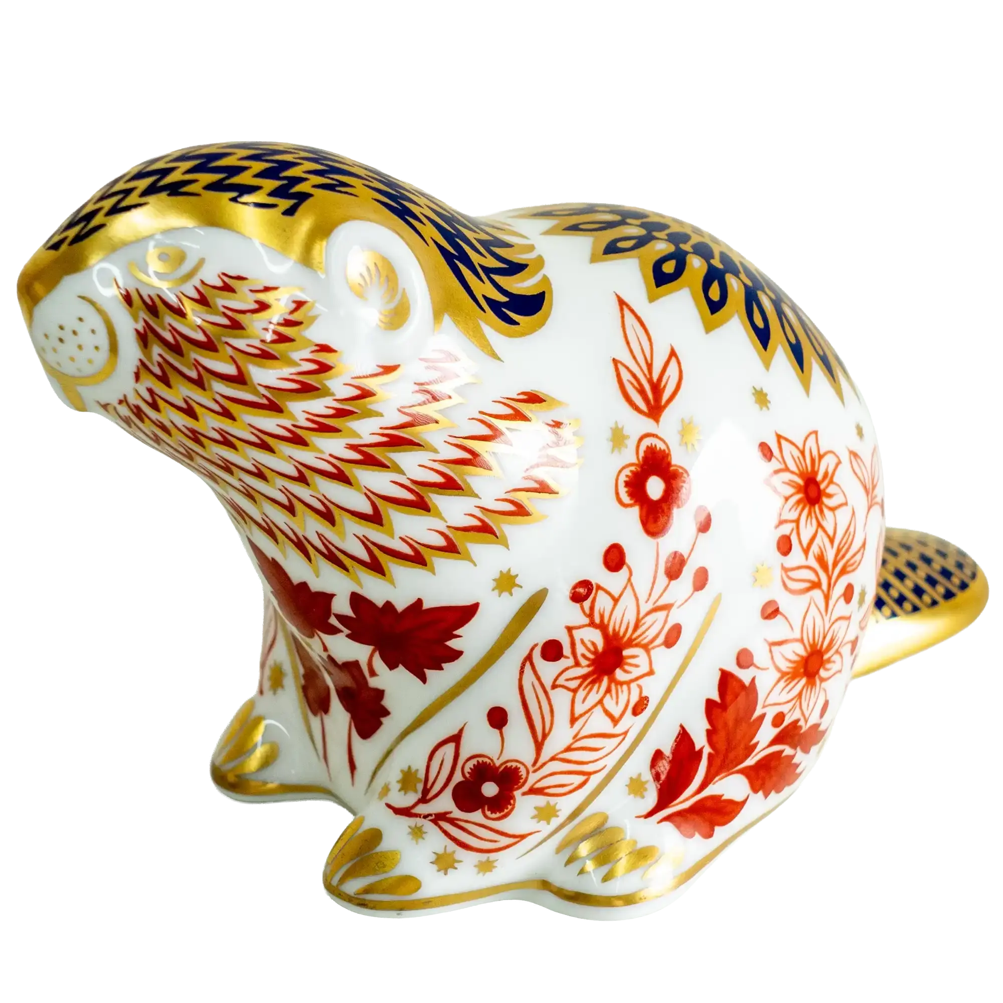 Royal Crown Derby Beaver Paperweight