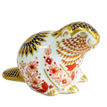 Royal Crown Derby Beaver Paperweight