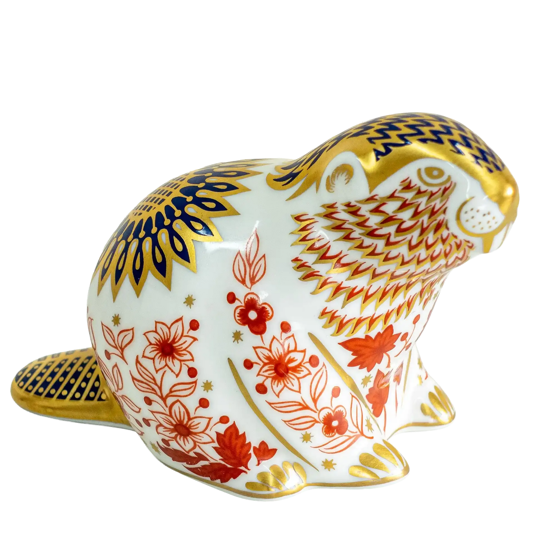 Royal Crown Derby Beaver Paperweight