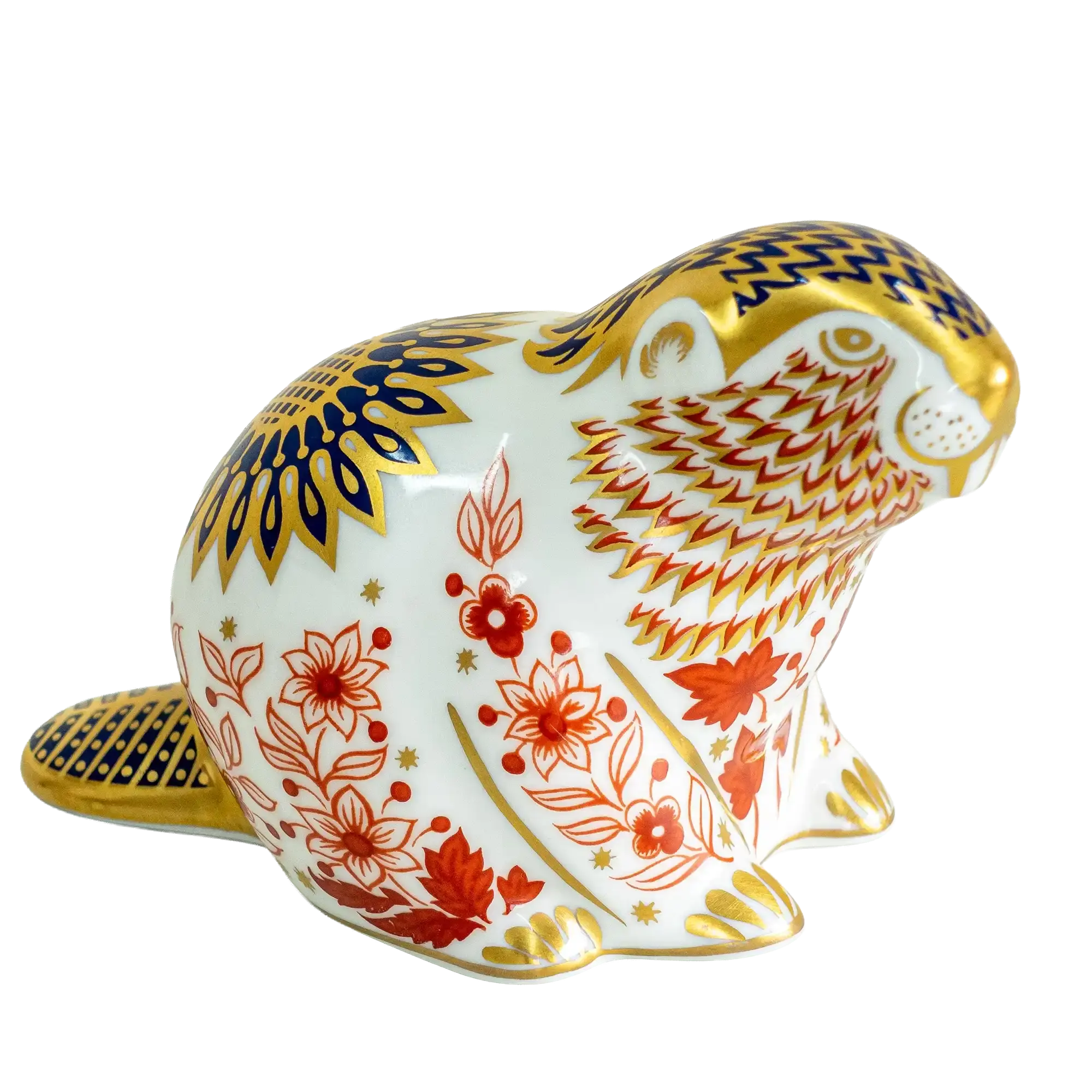 Royal Crown Derby Beaver Paperweight