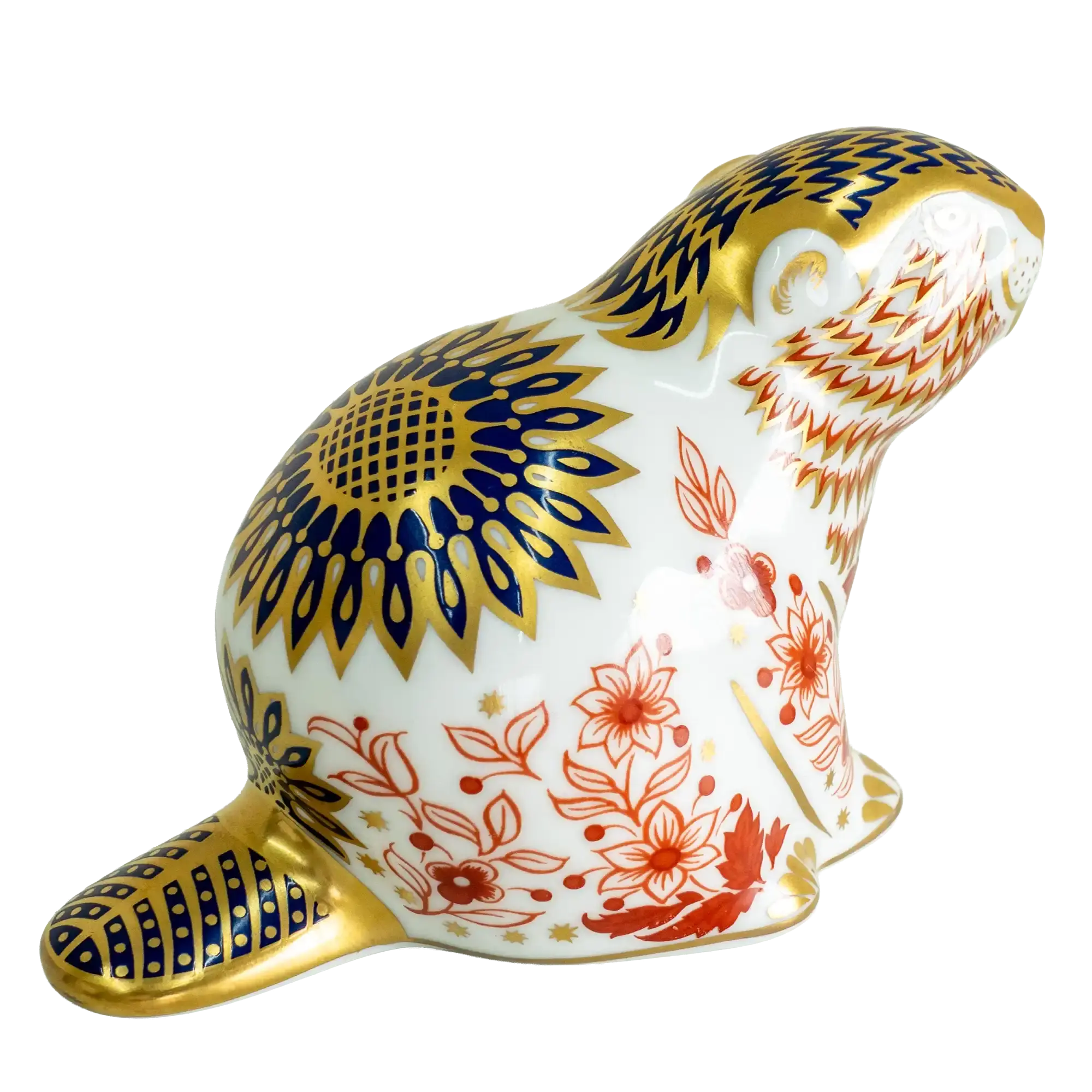 Royal Crown Derby Beaver Paperweight