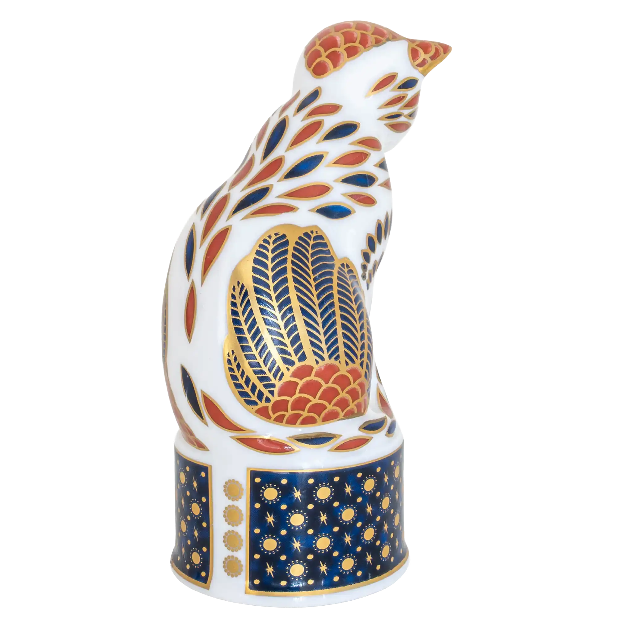 Royal Crown Derby Nelson's Cat Candle Snuffer
