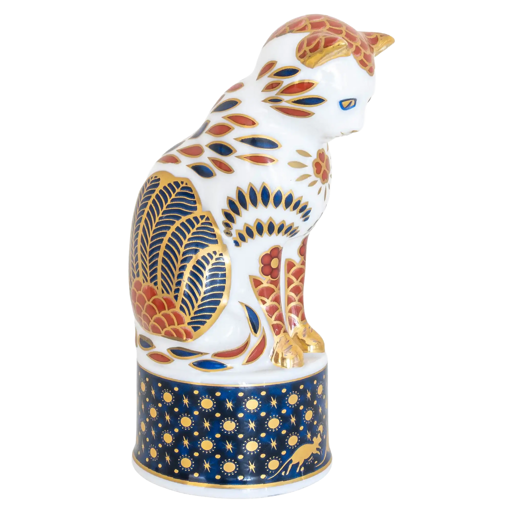 Royal Crown Derby Nelson's Cat Candle Snuffer