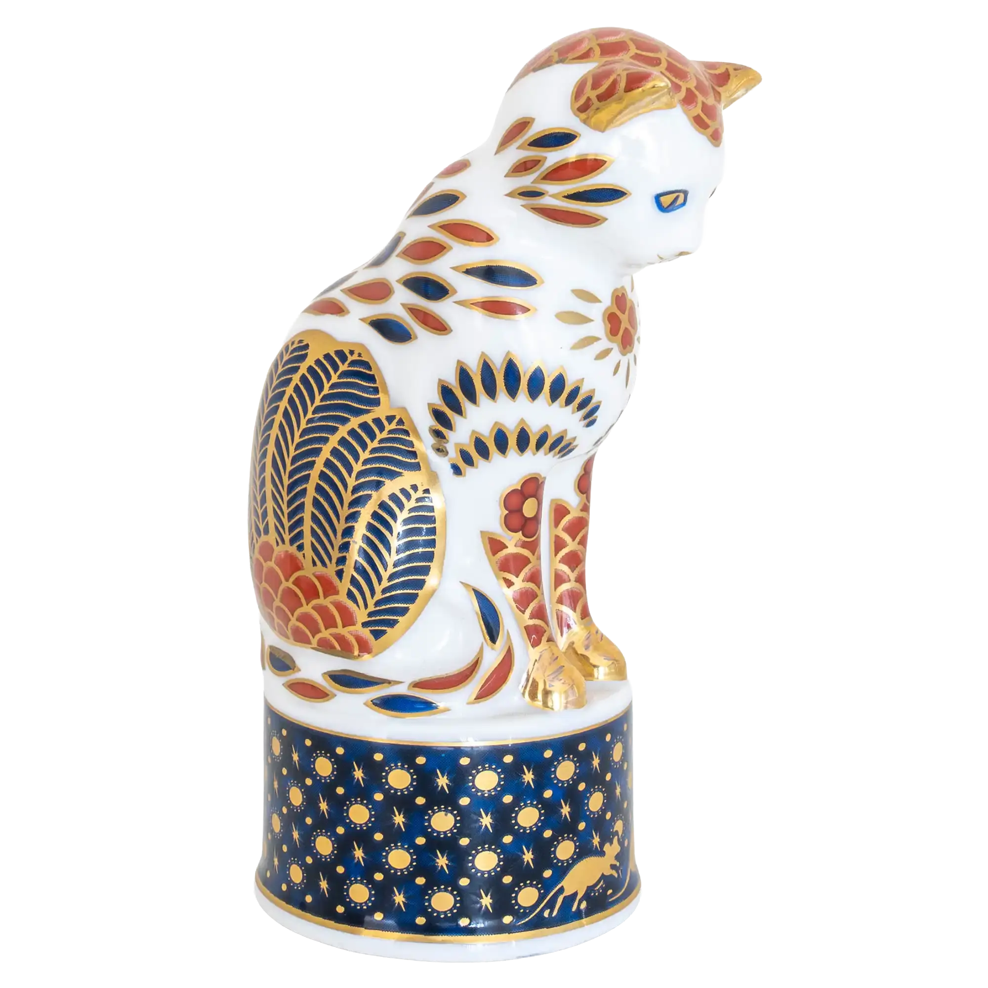 Royal Crown Derby Nelson's Cat Candle Snuffer