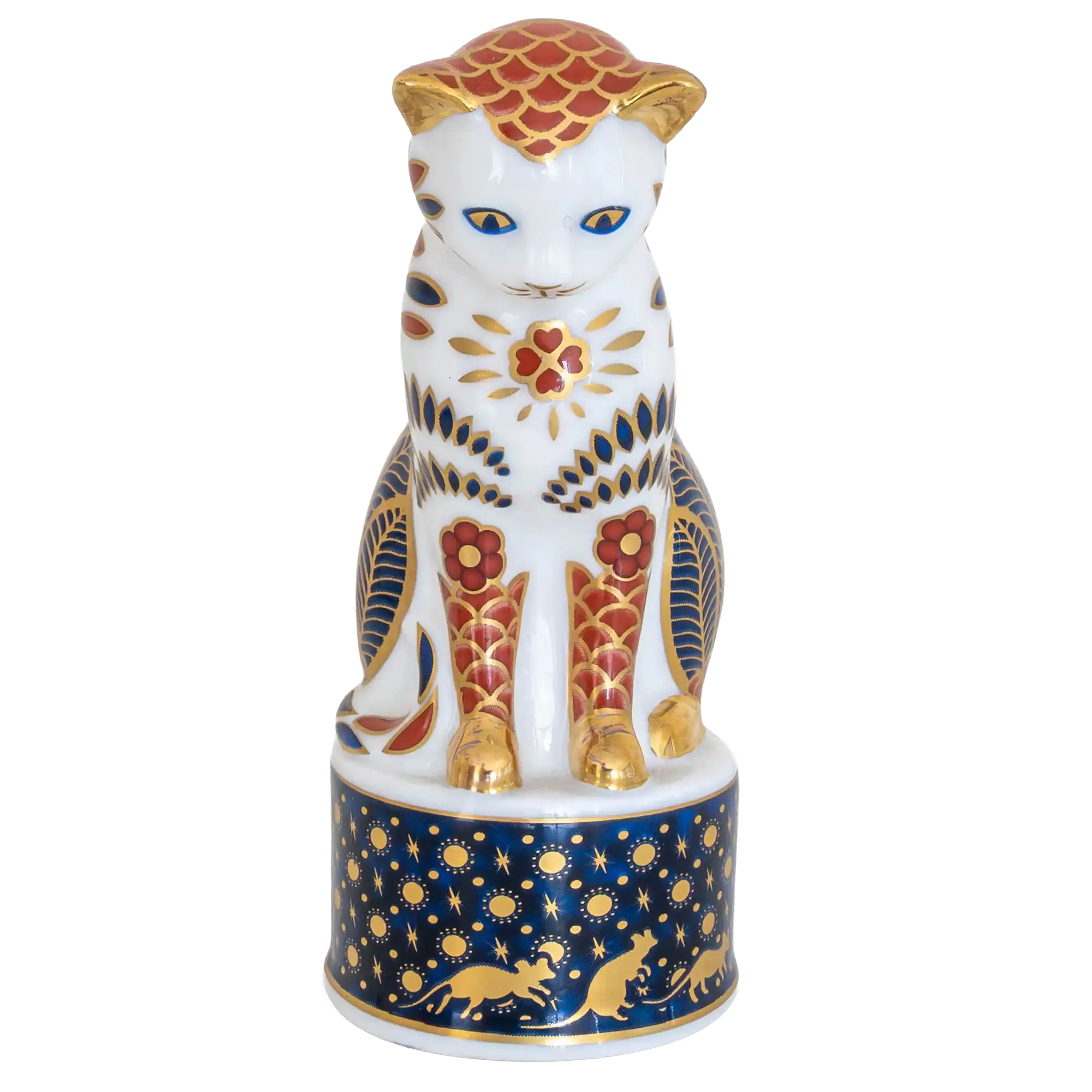 Royal Crown Derby Nelson's Cat Candle Snuffer