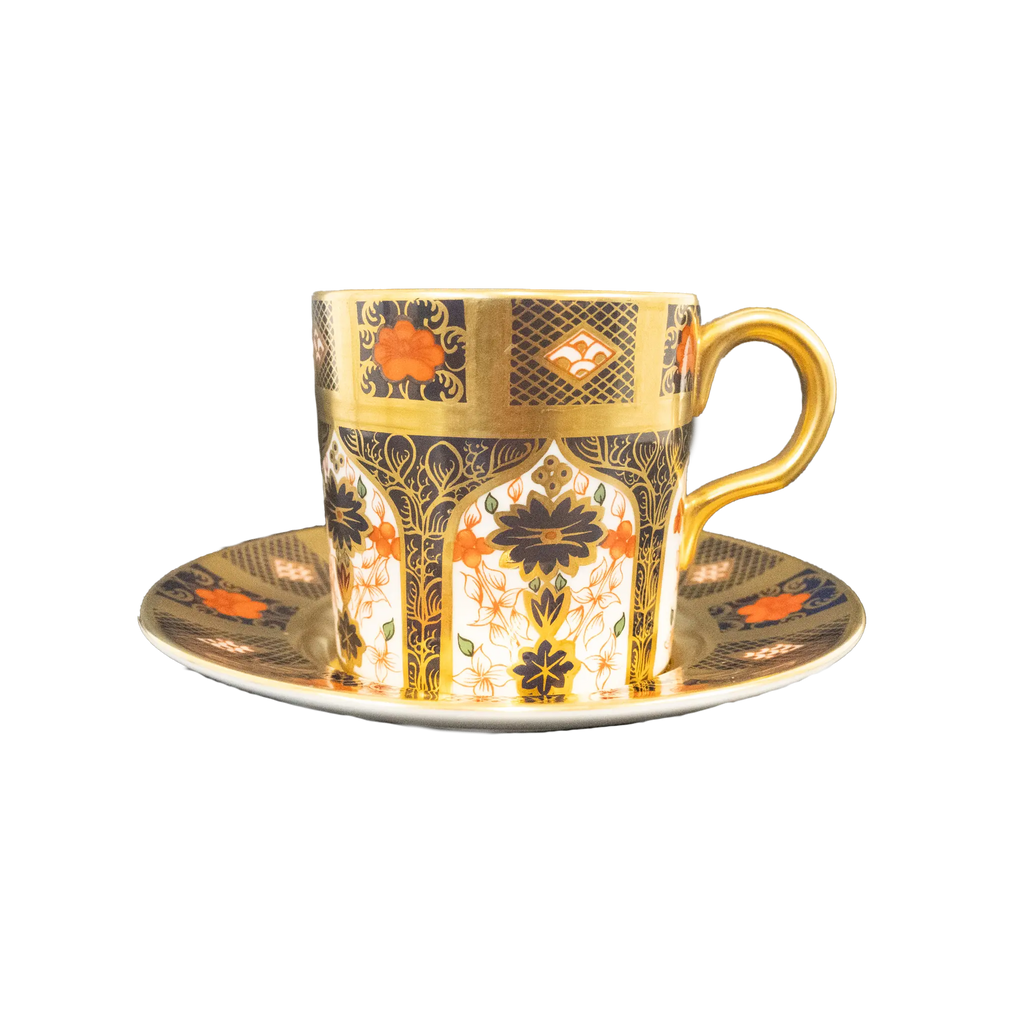 Royal Crown Derby Imari SGB Coffee Cup & Saucer Charterwells