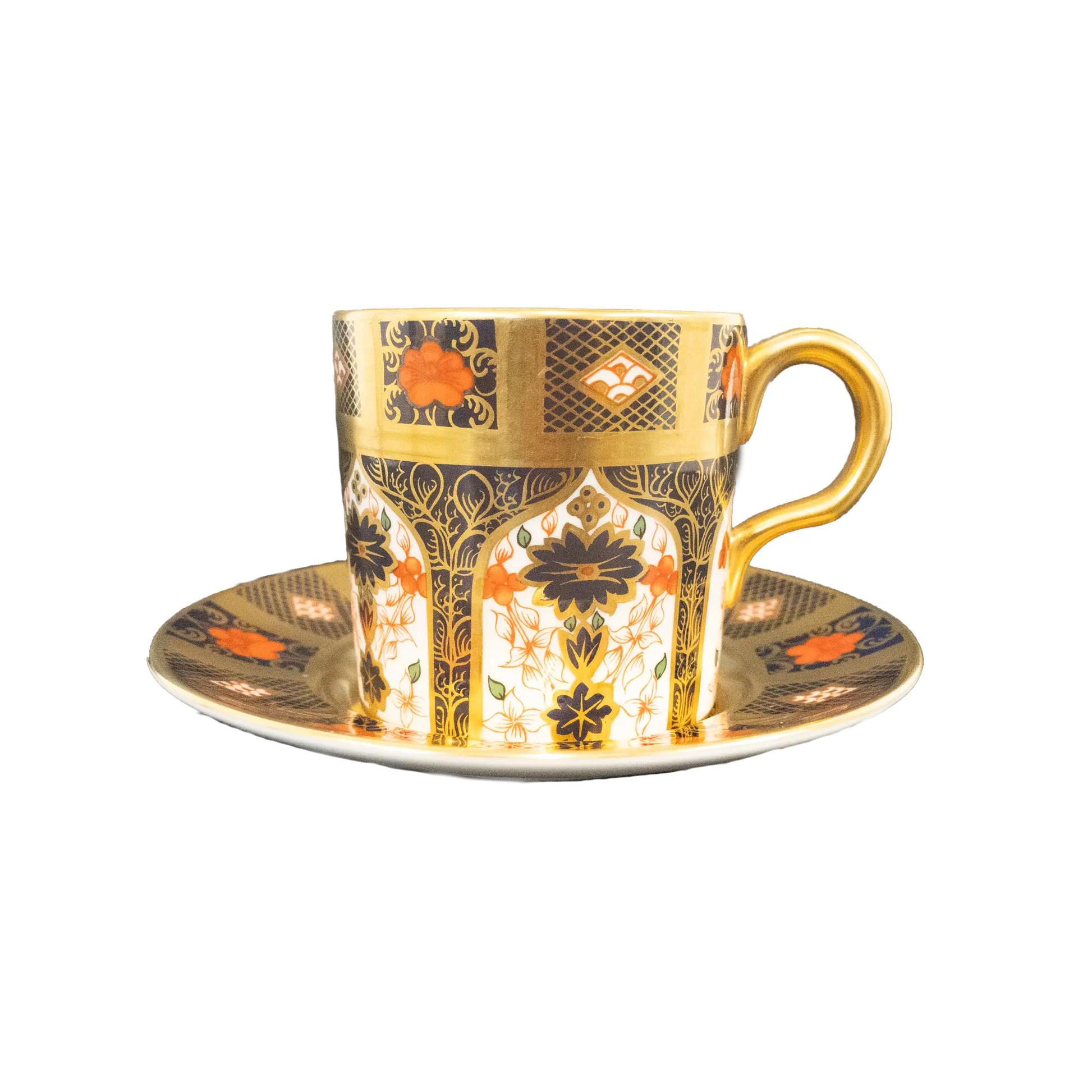 Royal Crown Derby Imari SGB Coffee Cup & Saucer Charterwells