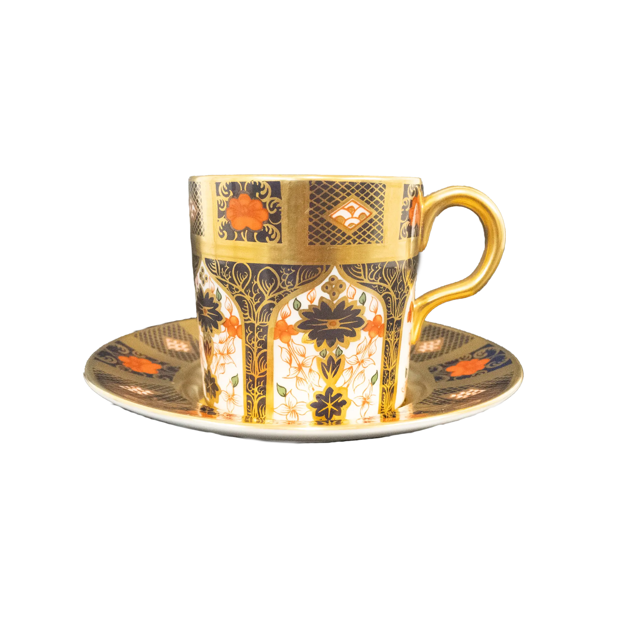 Royal Crown Derby Imari SGB Coffee Cup & Saucer Charterwells