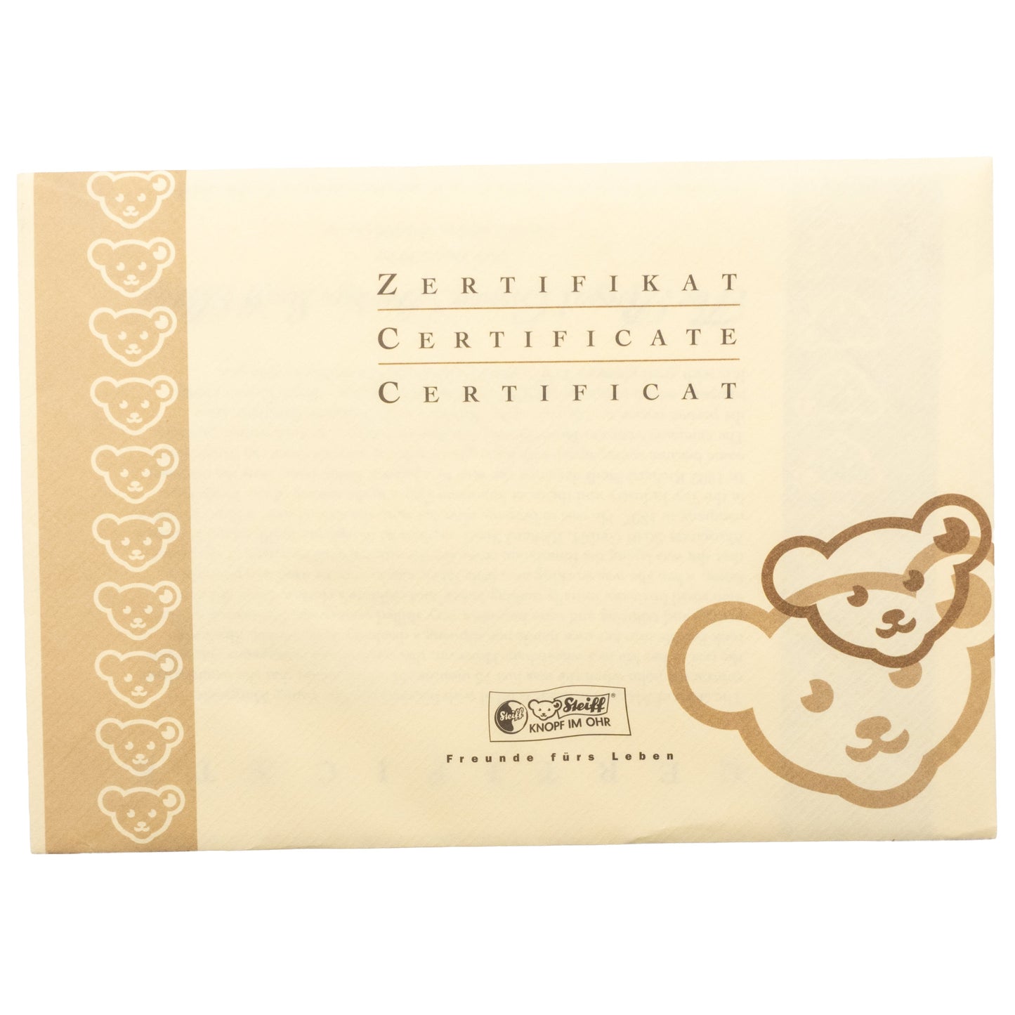 Royal Crown Derby Steiff Limited Edition Bear Mohair Collectible Charterwells