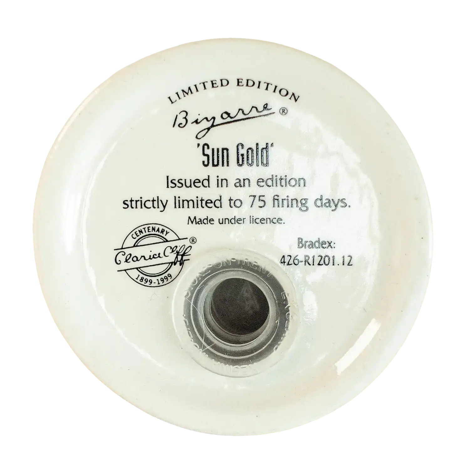 Clarice Cliff - Sun Gold Sweet Seduction Paperweight Charterwells
