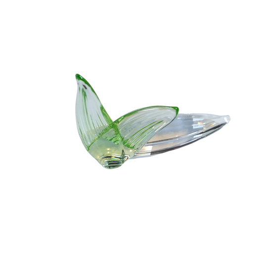 Swarovski Crystal Endangered Wildlife Leaf Plaque Charterwells