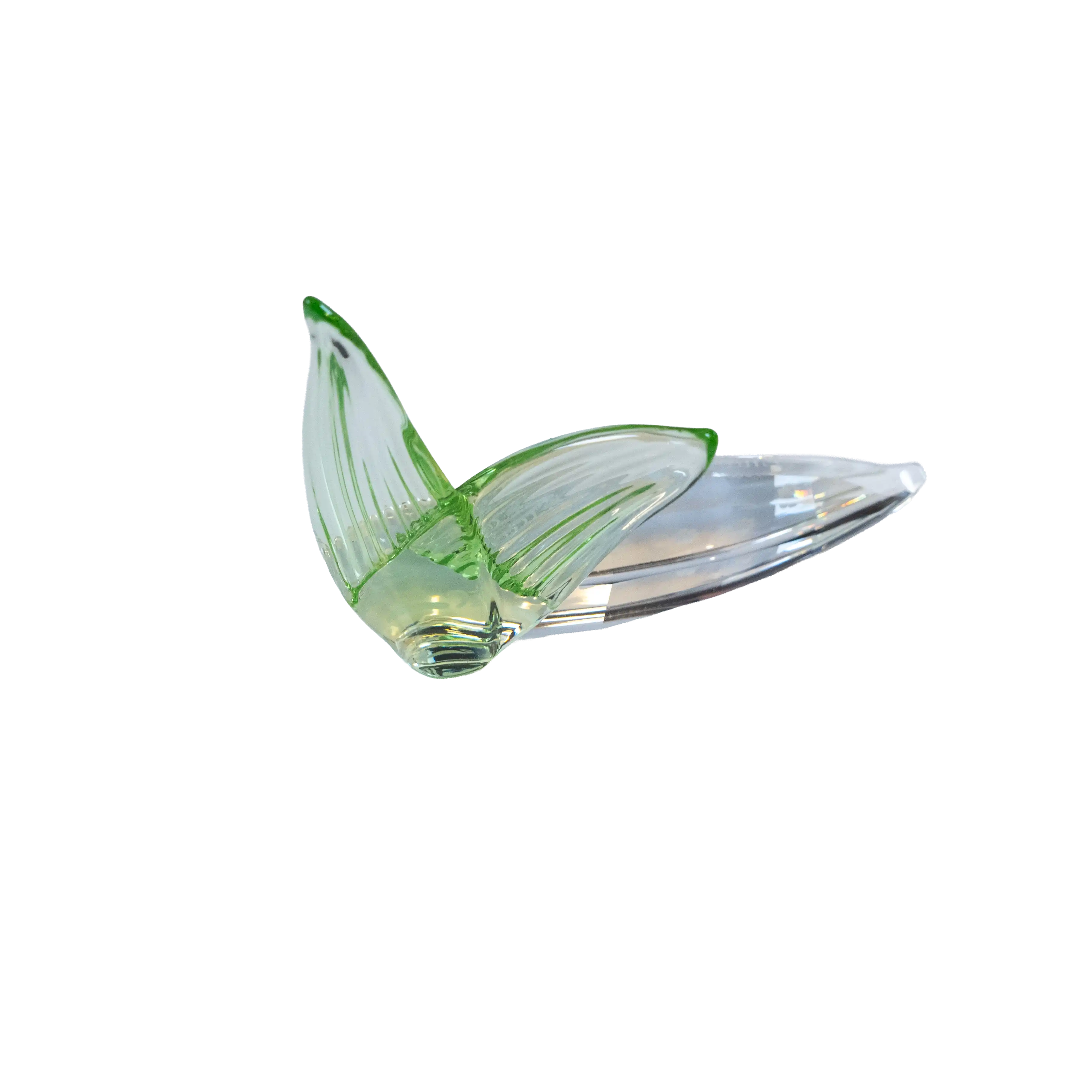 Swarovski Crystal Endangered Wildlife Leaf Plaque Charterwells