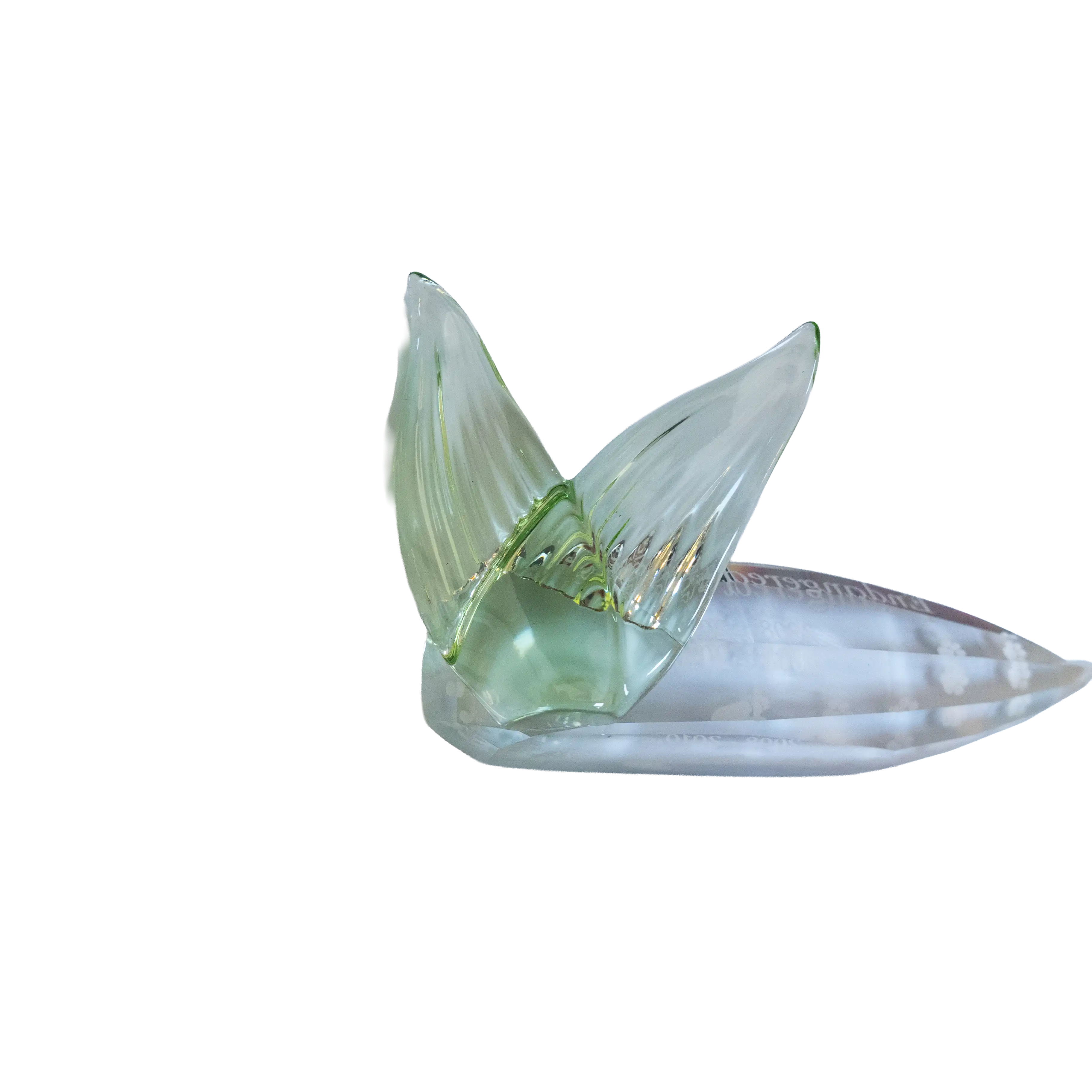 Swarovski Crystal Endangered Wildlife Leaf Plaque Charterwells
