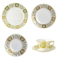 Royal Crown Derby Green Panel 30pc Dinner Set (1) Charterwells