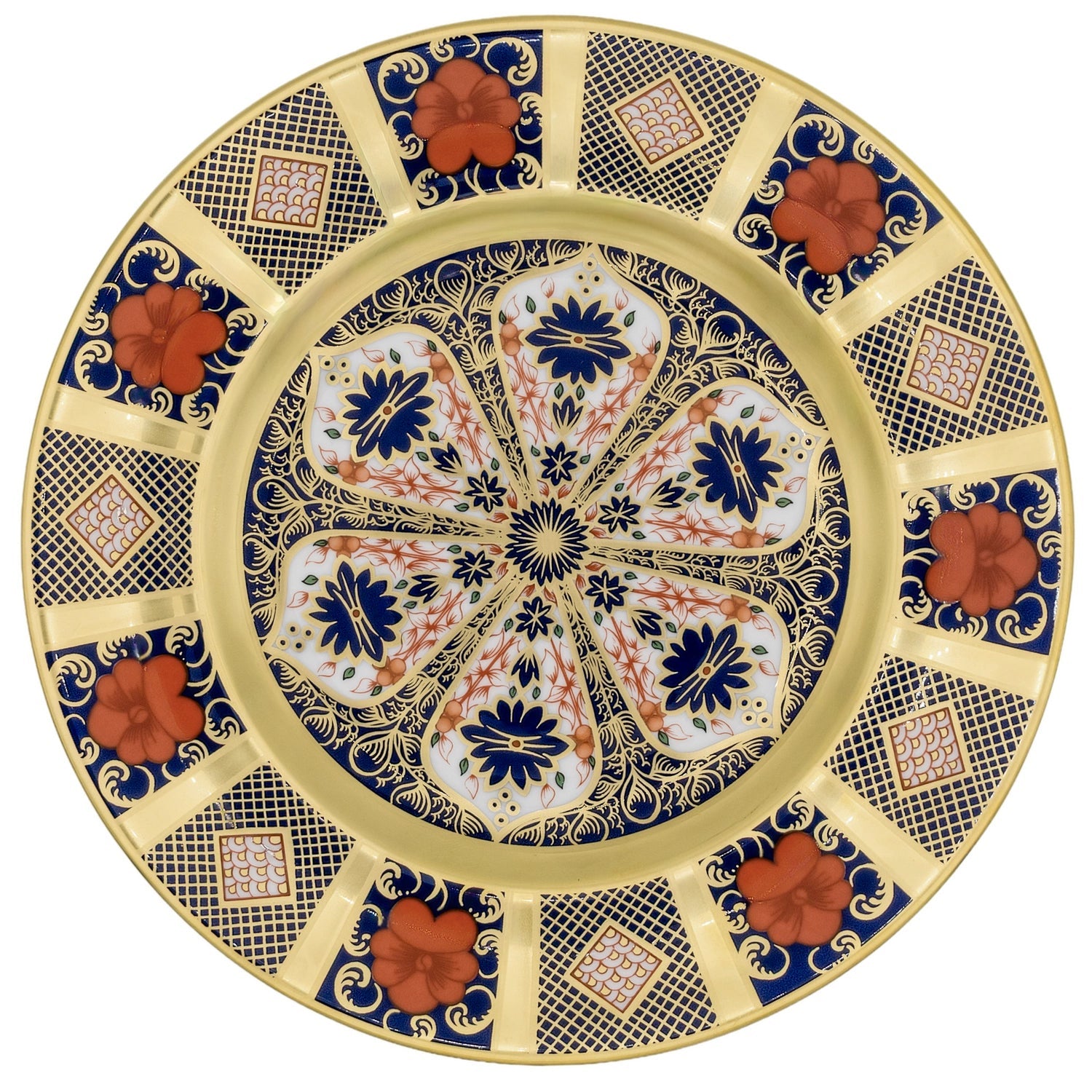 Royal Crown Derby Imari SGB 8" Salad Plate Charterwells