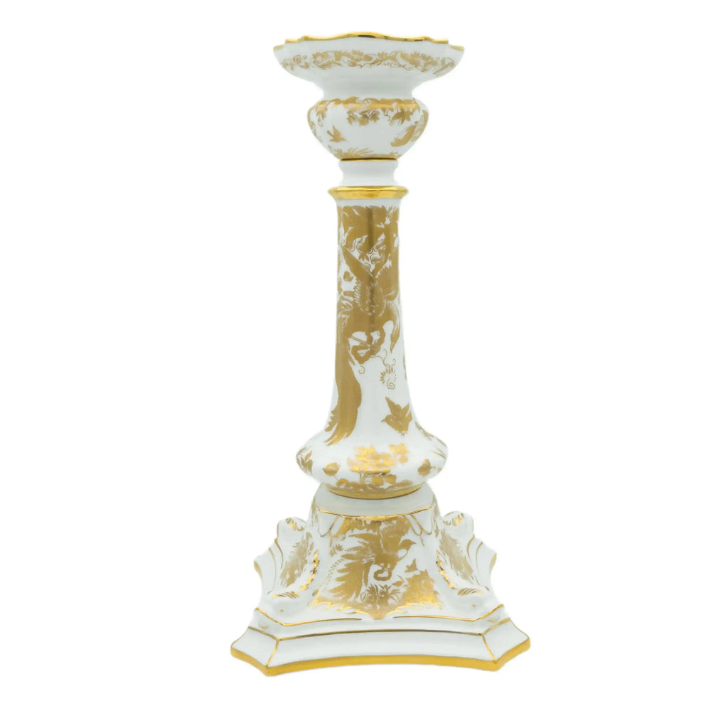 Royal Crown Derby Gold Aves Candlestick Charterwells