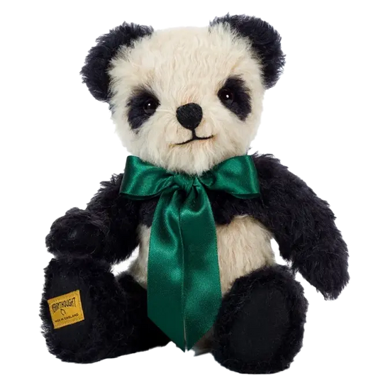 Merrythought 10" Antique Panda Teddy Bear