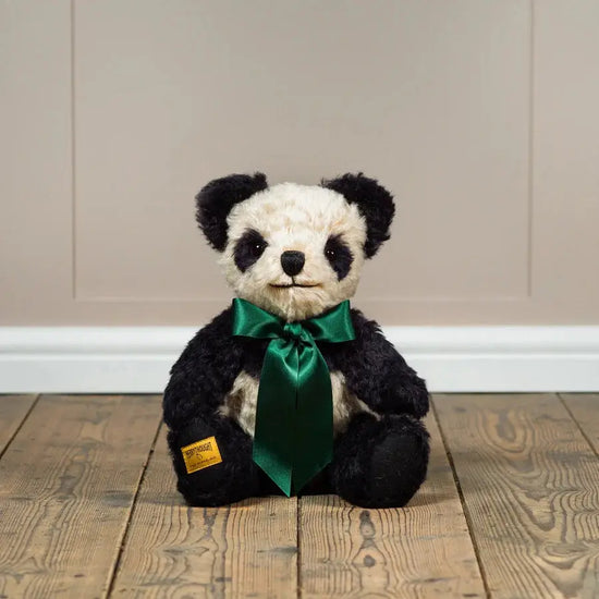 Merrythought 14" Antique Panda Teddy Bear