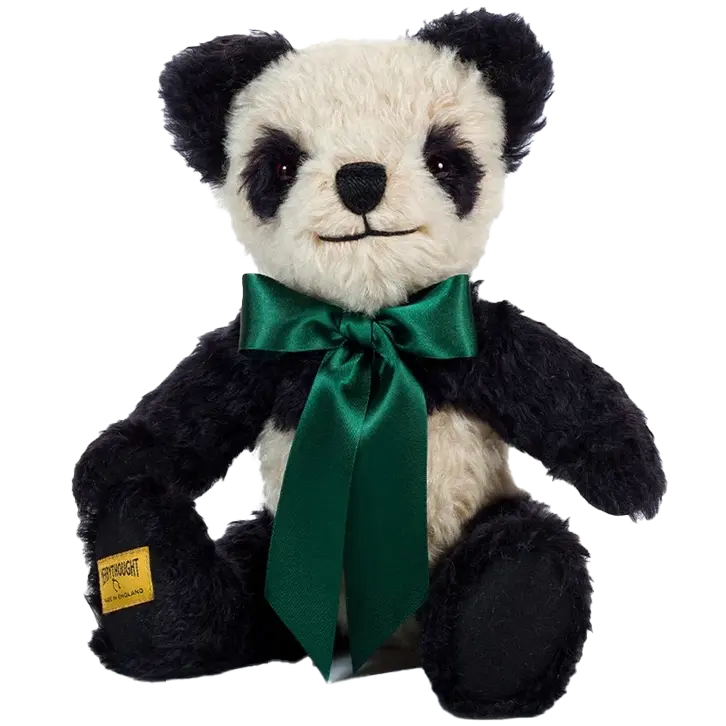Merrythought 14" Antique Panda Teddy Bear