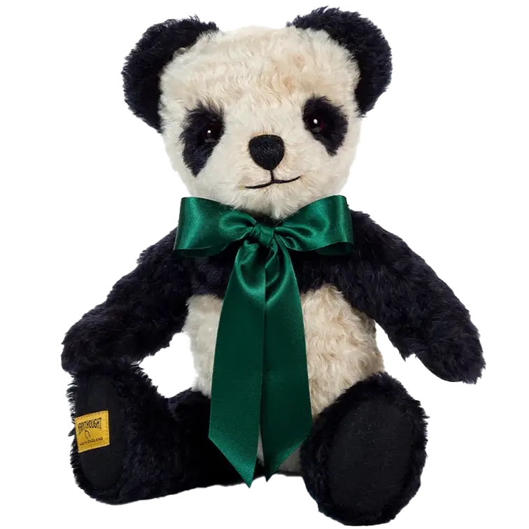 Merrythought 16" Antique Panda Teddy Bear