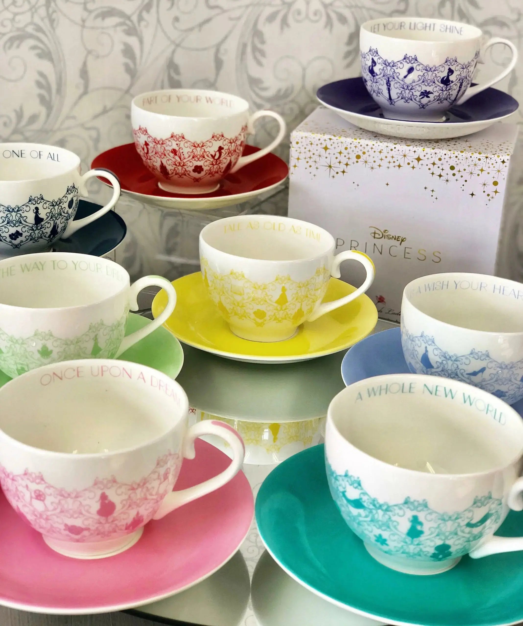 Cinderella Colour Story Cup & Saucer image 1