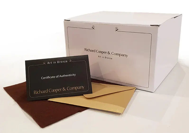 Richard Cooper Bronze Mouse on Apple Charterwells