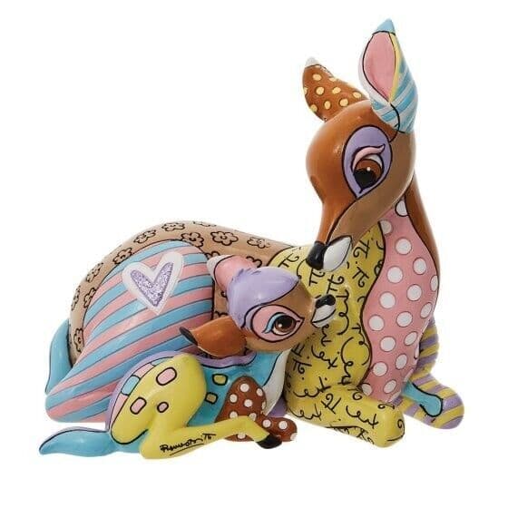 Britto Disney Figurine Bambi and Mother