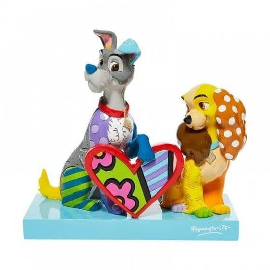 Britto Disney Lady & the Tramp Figurine