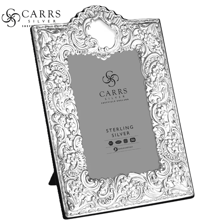 Carrs Sterling Silver 5x7" Photo Frame BA80